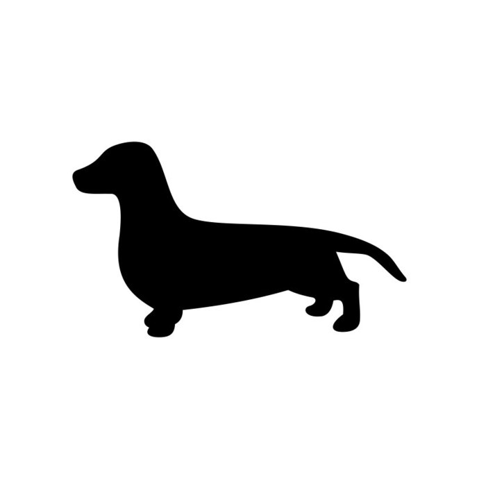 690x690 Dachshund Dog Graphics Design Svg Dxf Eps Png By Vectordesign