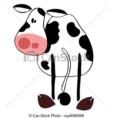 450x470 Funny Dairy Cow.