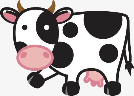 449x322 Cartoon Cow, Cartoon, Dairy Cow, Vector Png And Vector For Free
