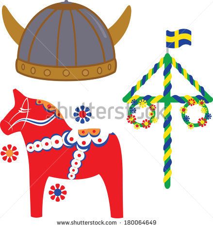 439x470 Vector Swedish Dala Horse Free Vector Download (763 Free Vector