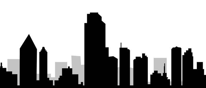 Dallas Skyline Vector at GetDrawings | Free download