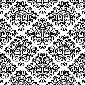300x300 Damask Pattern Free