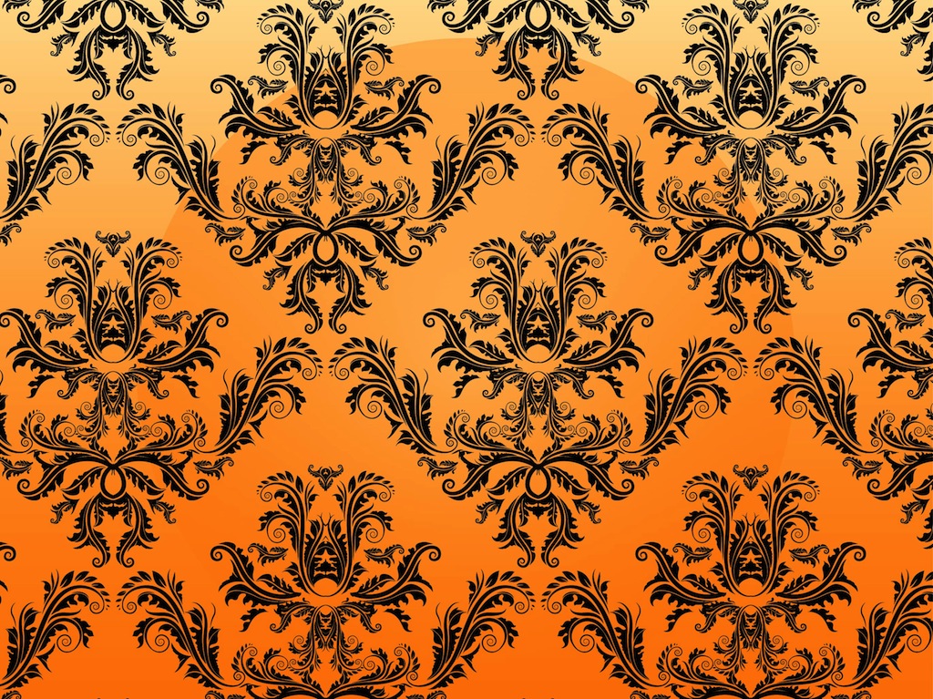 1024x767 Damask Vector Vector Art Amp Graphics