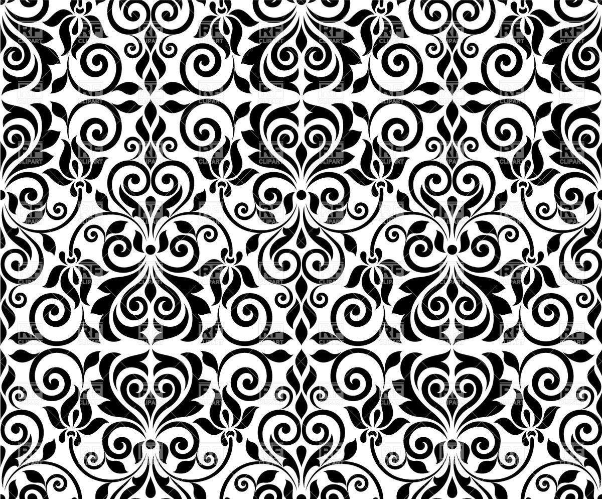 1200x994 Seamless Damask Background