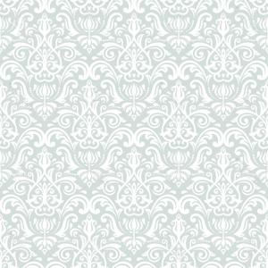 300x300 Abstract Ornamental Pattern Damask Wallpaper Vector Clipart