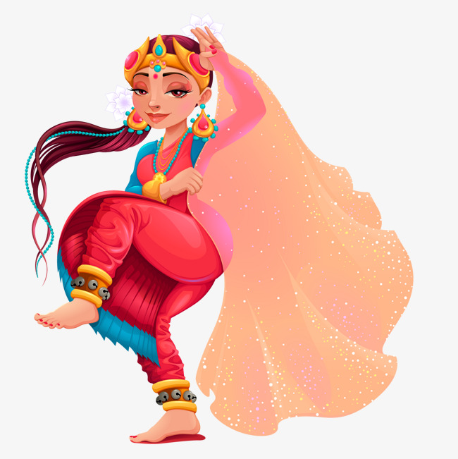 650x651 Vector Dance, Dance Vector, India, Dancing Girl Png And Vector For