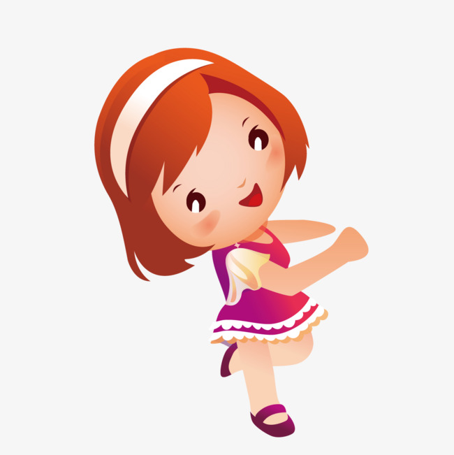 Dancing Girl Vector at GetDrawings | Free download