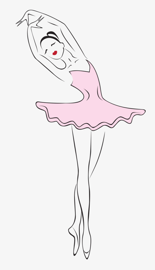 650x1134 Dancing Girl, Dancer, Illustration, Ballet Png And Vector For Free