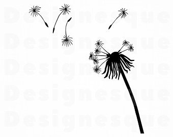 340x270 Dandelions Vector Etsy