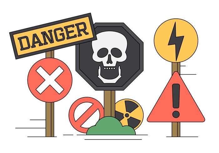 700x490 Danger Free Vector Art