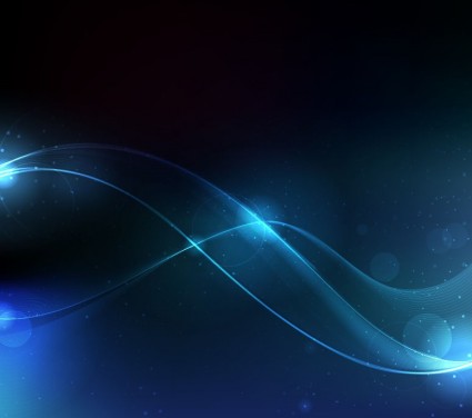 425x376 Abstract Glowing Lines Blue Background Vector Vector Free Vector