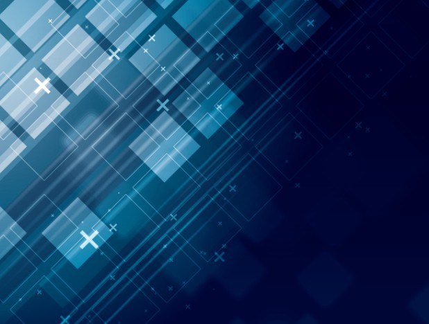 618x468 Free Dark Blue Abstract Blocks Background Vector