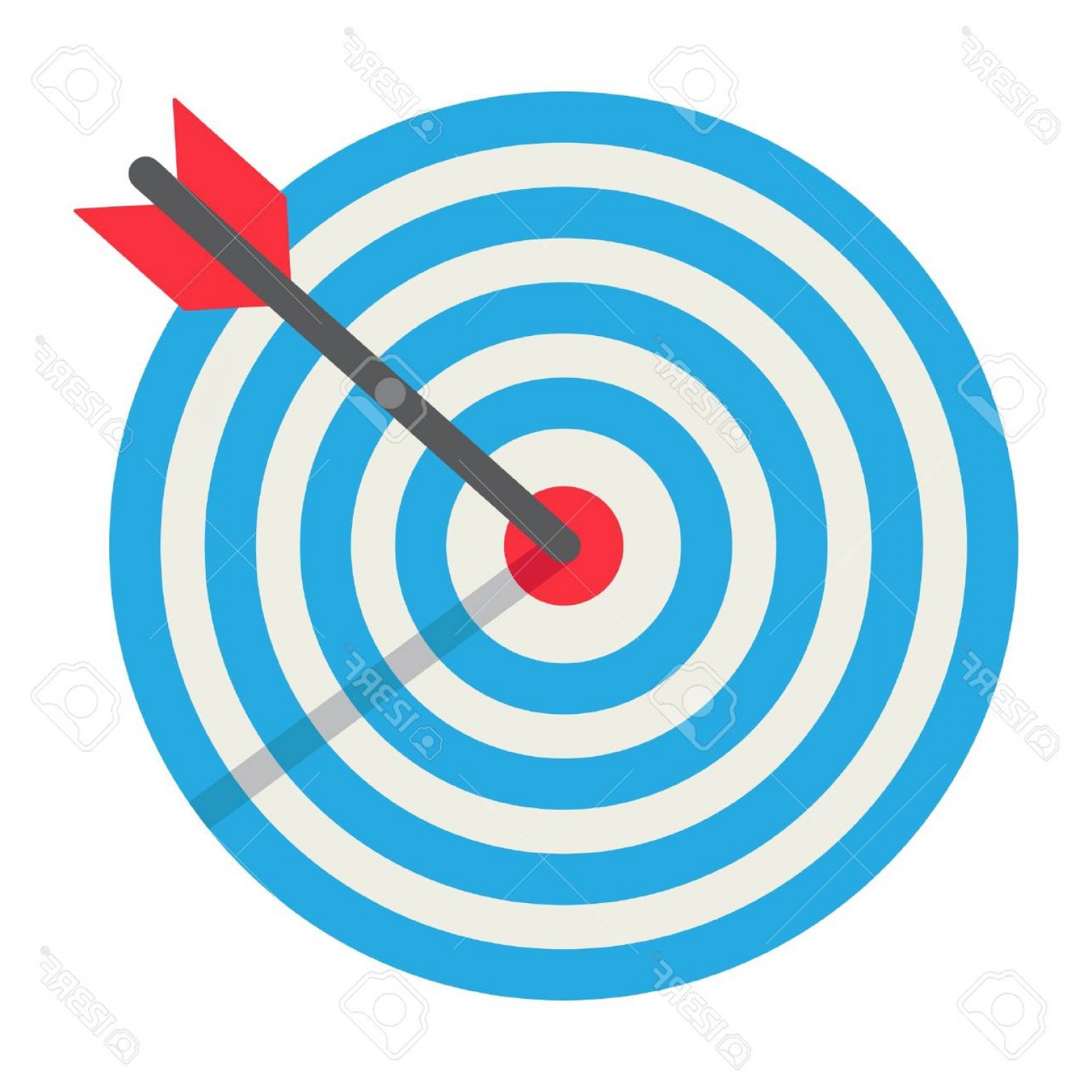 1560x1560 Photostock Vector Target Flat Icon Business And Dartboard Vector