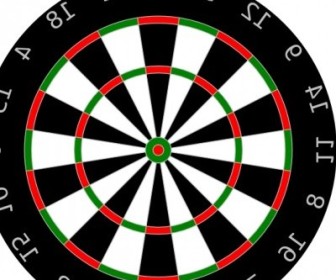 336x280 Vector Dartboard Vector Clip Art