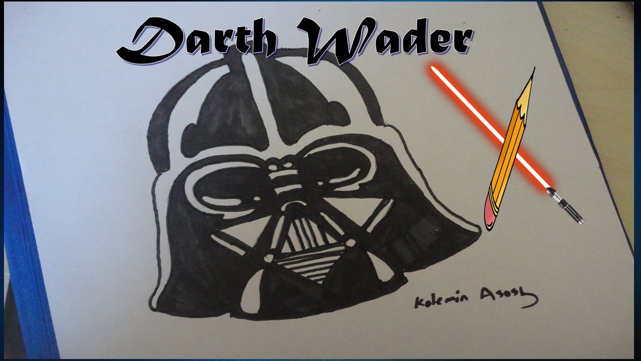 1280x720 Darth Vader Mask Vector