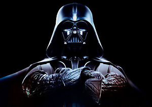 300x212 Darth Vader Folded Arms Vector Star War Dvf01 Big Wall Art Poster