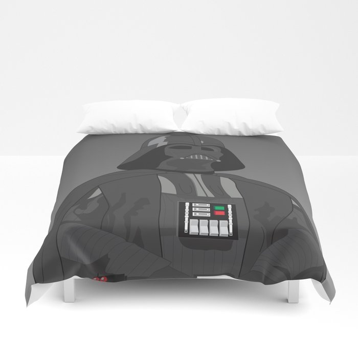 700x700 Darth Vader (Vector Art) Duvet Cover By Troyarthurgraphics Society6