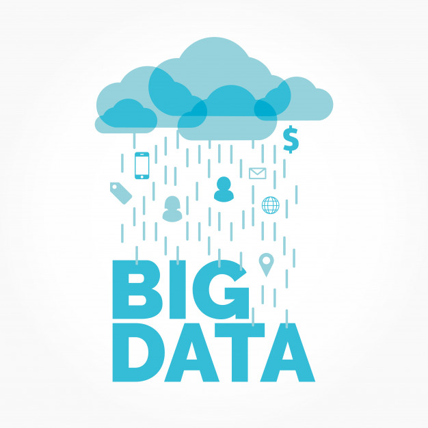 626x626 Big Data Cloud Vector Illustration Vector Free Download