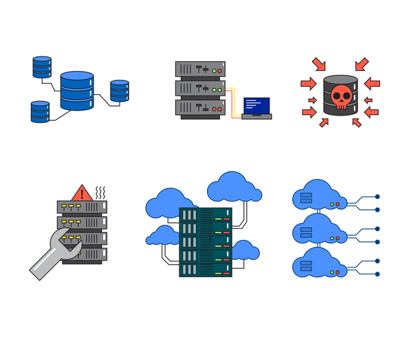 595x490 Free Database Illustration Vector