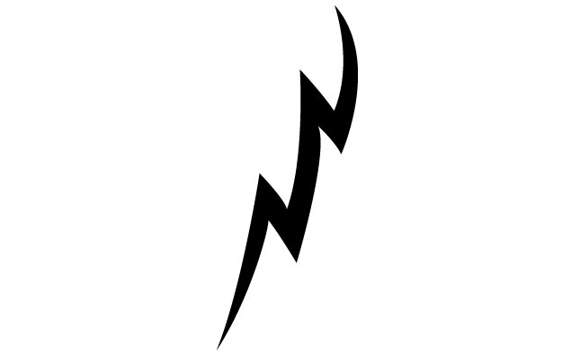 645x395 Pictures Of Black Lightning Bolt Vector