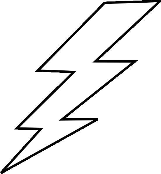 David Bowie Lightning Bolt Vector at GetDrawings | Free download