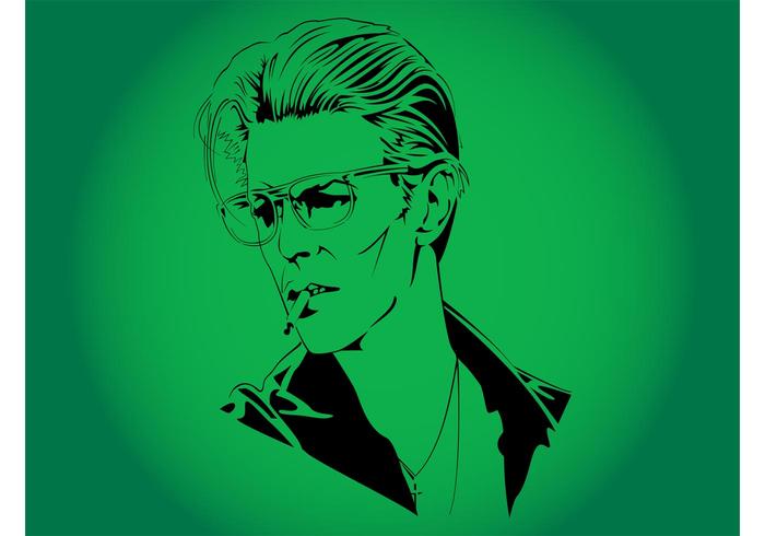 700x490 David Bowie Vector