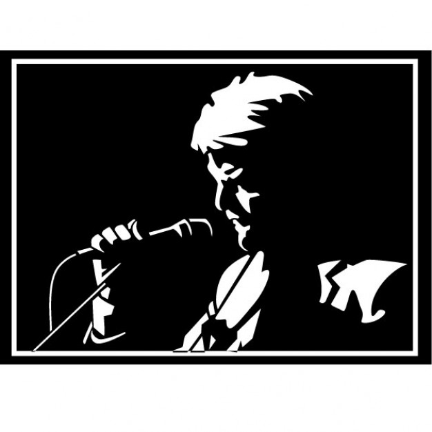 626x626 David Bowie British Pop Singer Illustration Vector Free Download