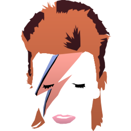 256x256 David Bowie Ziggy Vector Gamebanana Sprays