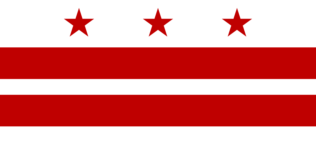 1200x600 Free Washington, D.c. Flag Images Ai, Eps, Gif, Jpg, Pdf, Png