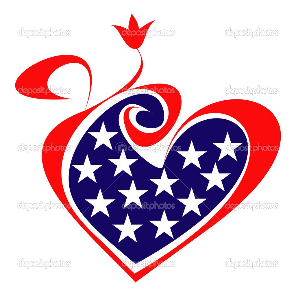 1024x1024 American Flag Vector Art