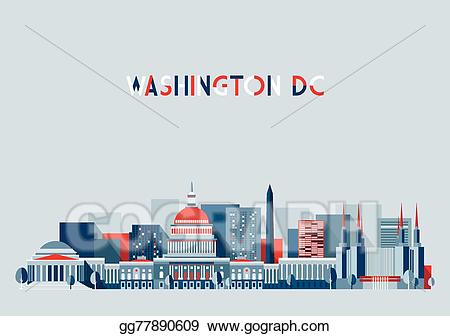 450x336 Washington Dc Clipart Flat ~ Frames ~ Illustrations ~ Hd Images