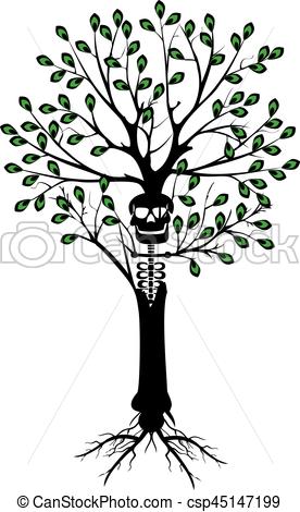 276x470 Dead Tree. It Is A Vector Illustration In Eps File.