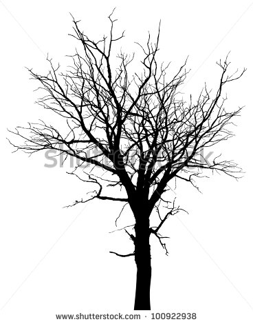 368x470 Dead Tree Silhouette Clipart