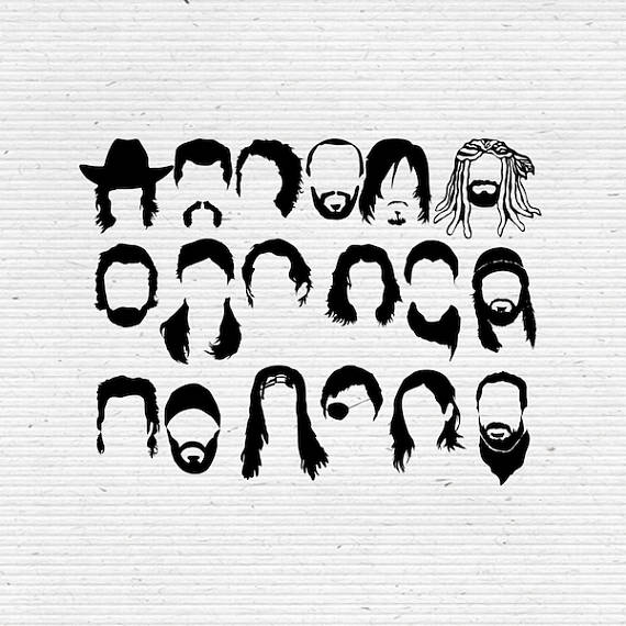 570x570 The Walking Dead Clipart Vector