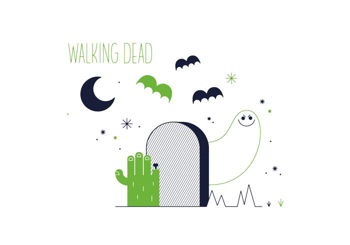 700x490 Walking Dead Vector