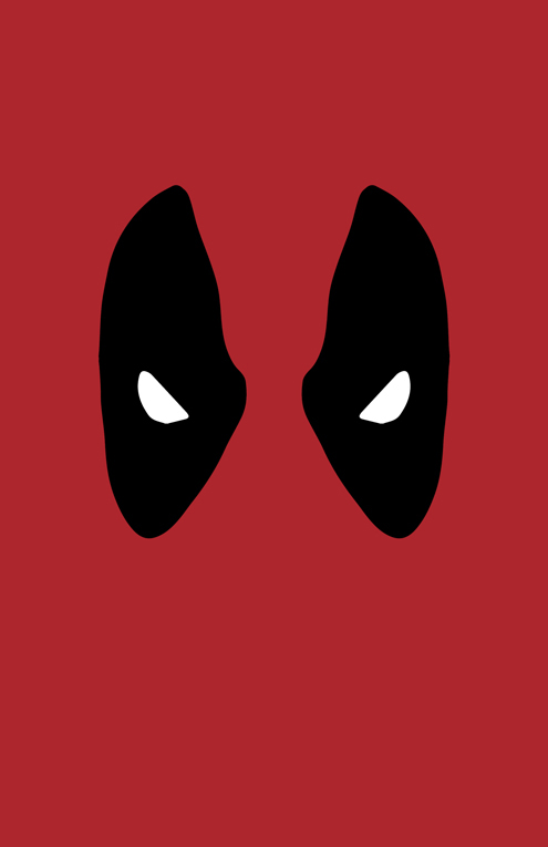495x765 Deadpool Mask Minimalist Design By Burthefly