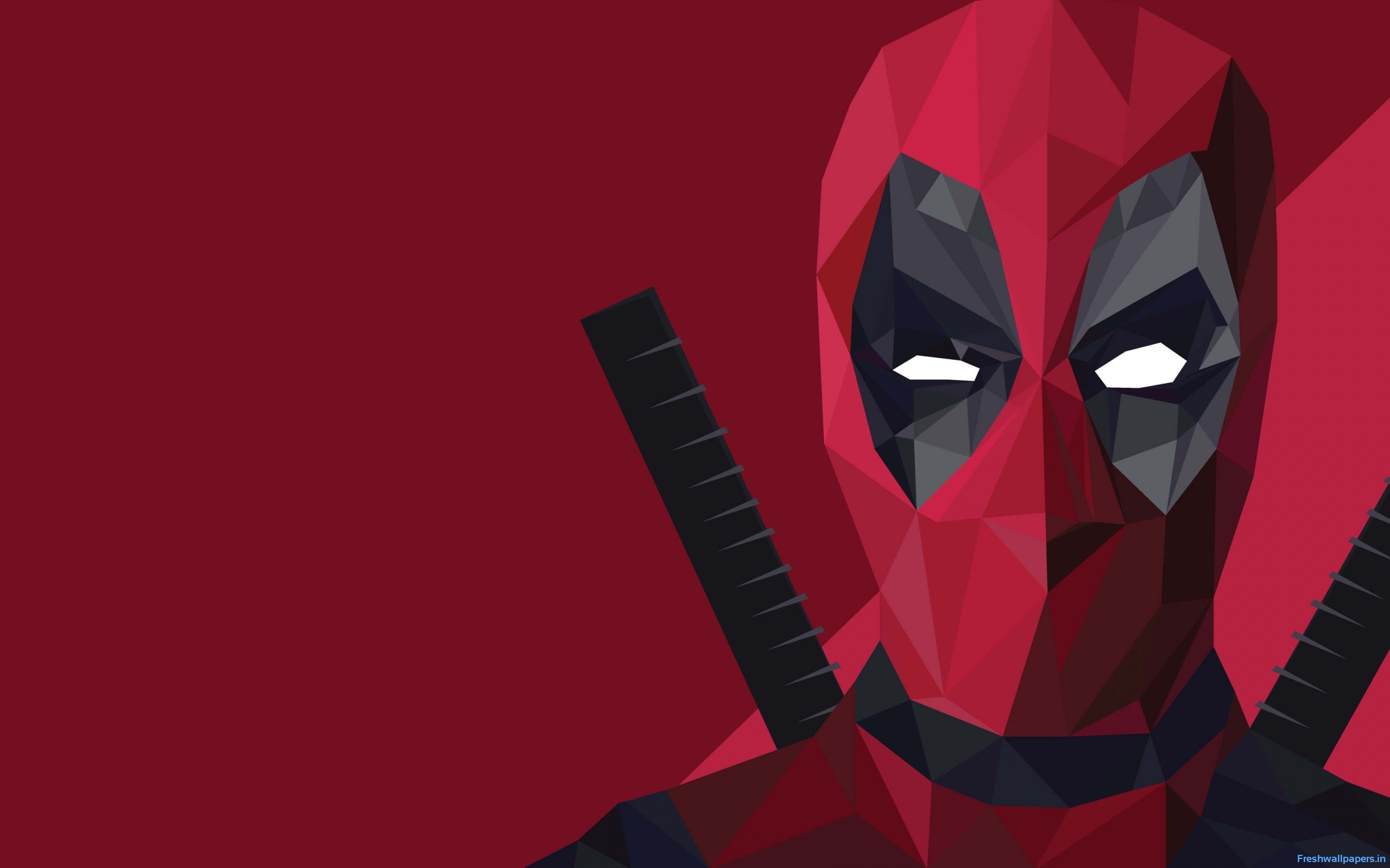 2560x1600 Deadpool Vector Wallpapers