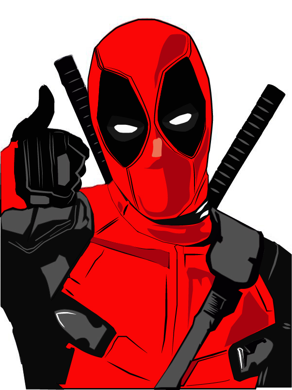 602x806 Deadpool Thumbs Up By Lemarsoulza