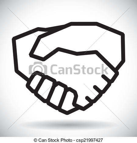 450x470 Done Deal Gray Over Background Vector Illustration.