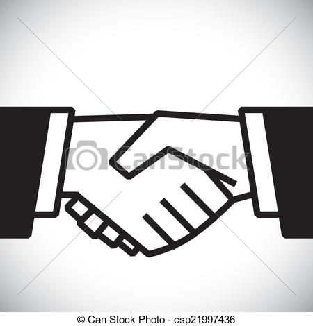 450x470 Done Deal Over Gray Background Vector Illustration Vectors