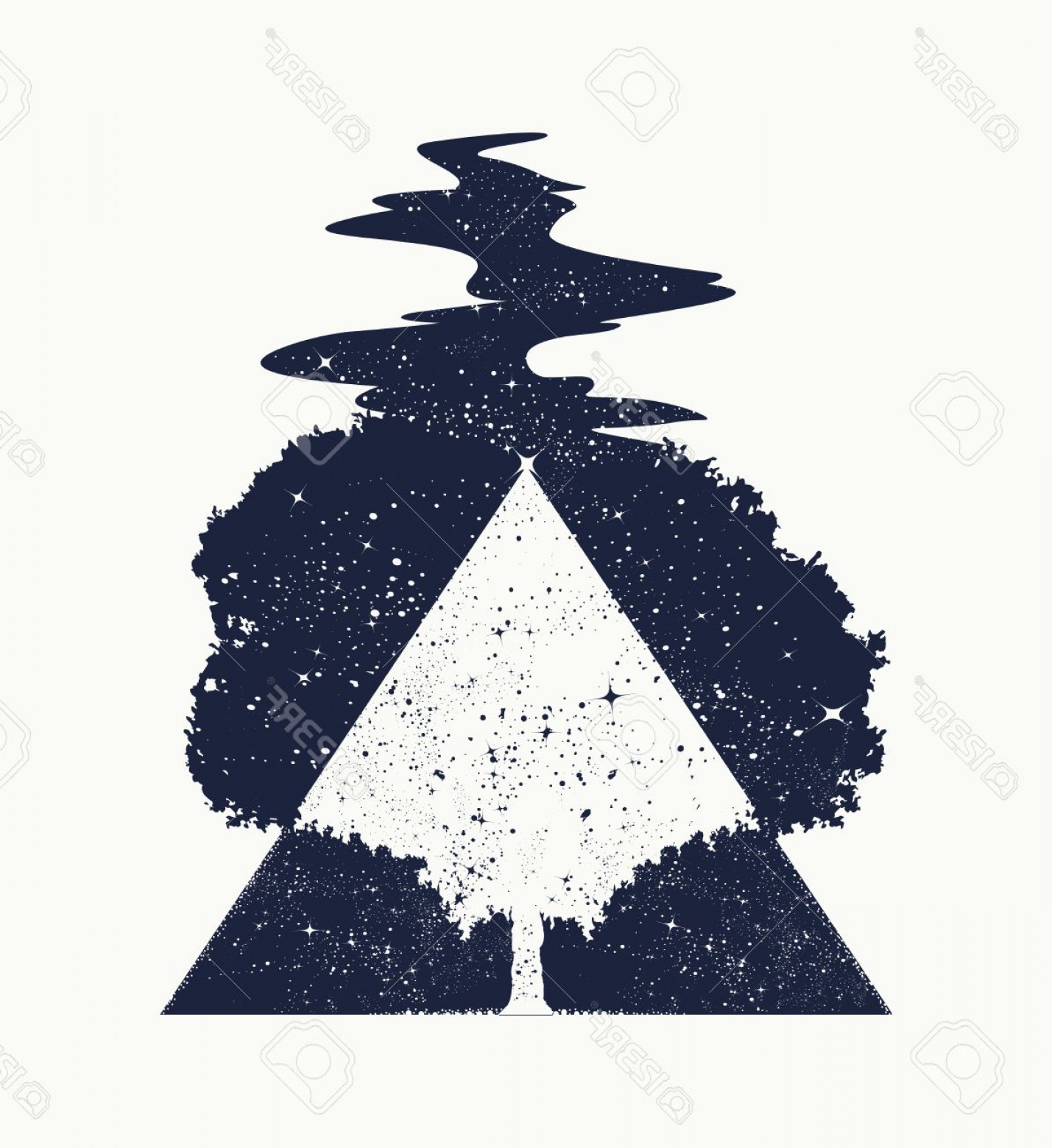 1429x1560 Photostock Vector Tree Of Life Tattoo Art Symbol Of Life And Death