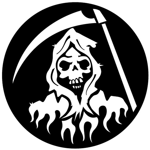 500x500 Death Vector Image
