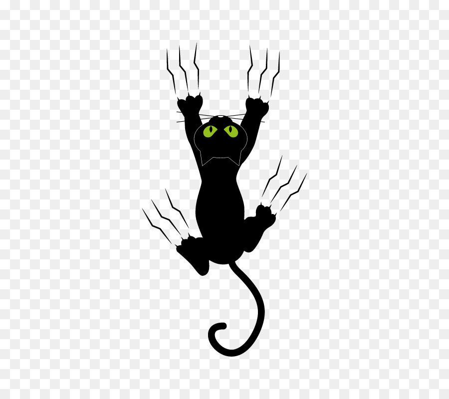 900x800 Cat Kitten Wall Decal