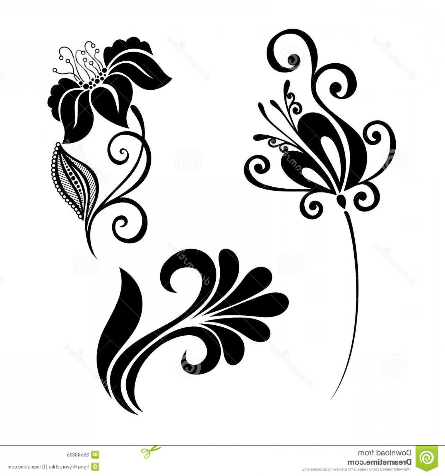 1560x1668 Flower Deco Vector Art Rongholland