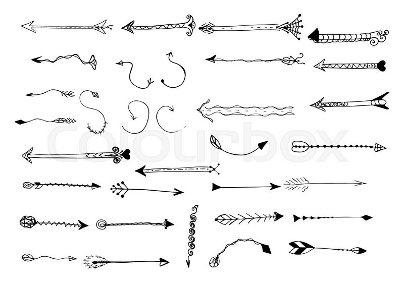 800x567 Ornamental Vintage Arrows