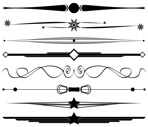 600x515 Free Free Decorative Border Vectors And Dividers Psd Files