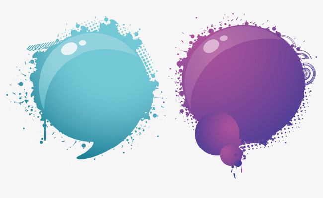 650x400 Blue Purple Decorative Circle, Blue Vector, Circle Vector