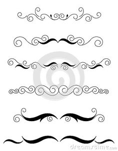 236x303 61 Best Flourishes, Text Dividers, Vectors, Ampersands, Borders