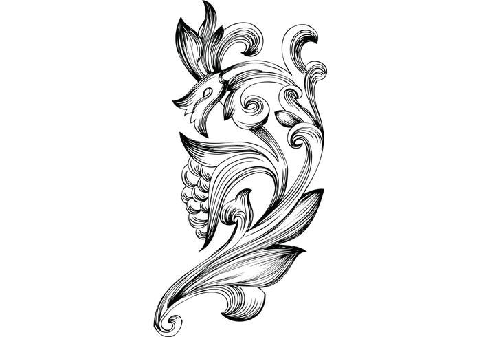 700x490 Free Ornamental Floral Elements Vector