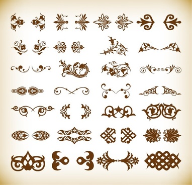 382x368 Small Decorative Elements Vector Collection Png Images